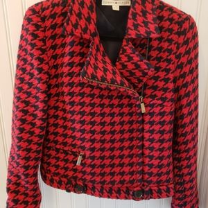 Tommy Hilfiger navy and red jacket sz 6